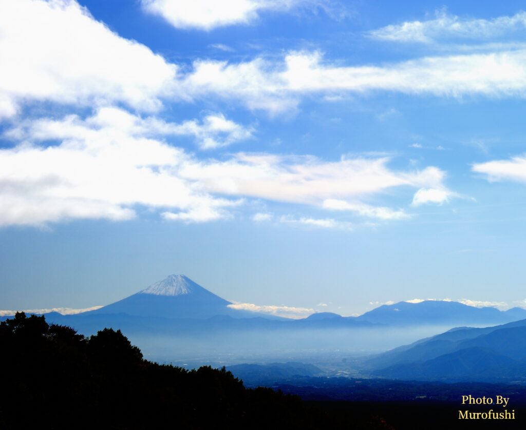富士山の写真
撮影スポット：長野県富士見高原