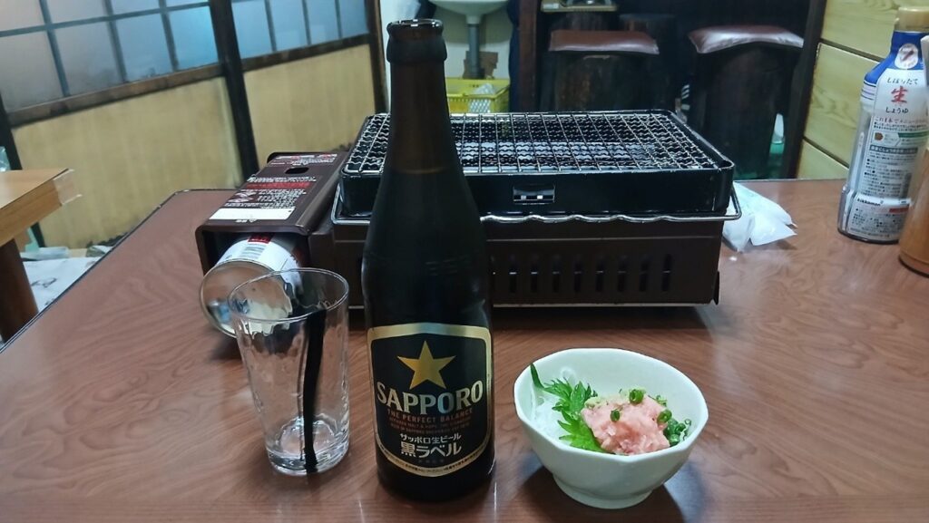 焼肉屋での写真